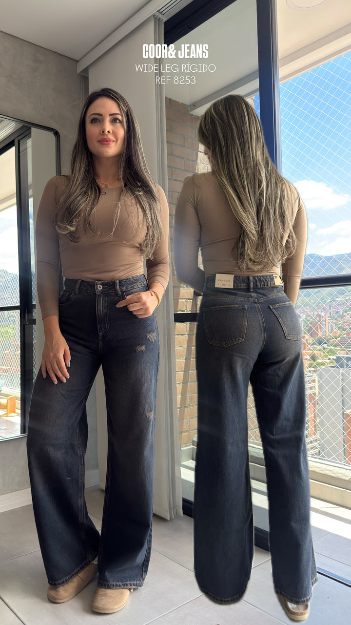 WIDE LEG RÍGIDO DIRTY