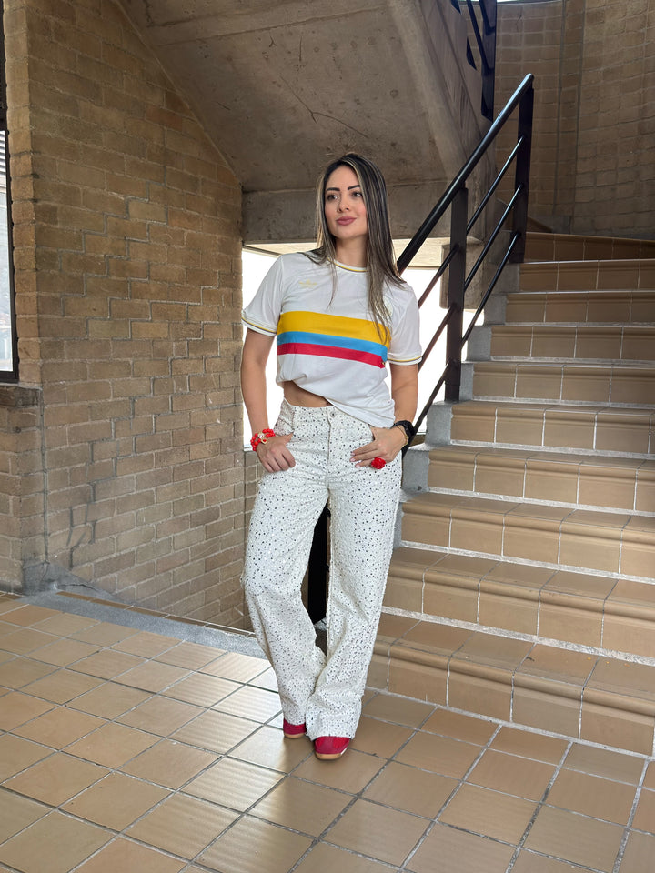 WIDE LEG LENTEJUELAS