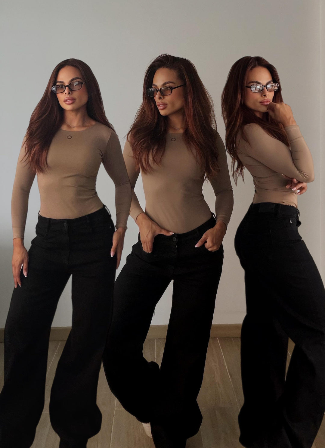 WIDE LEG NEGRO