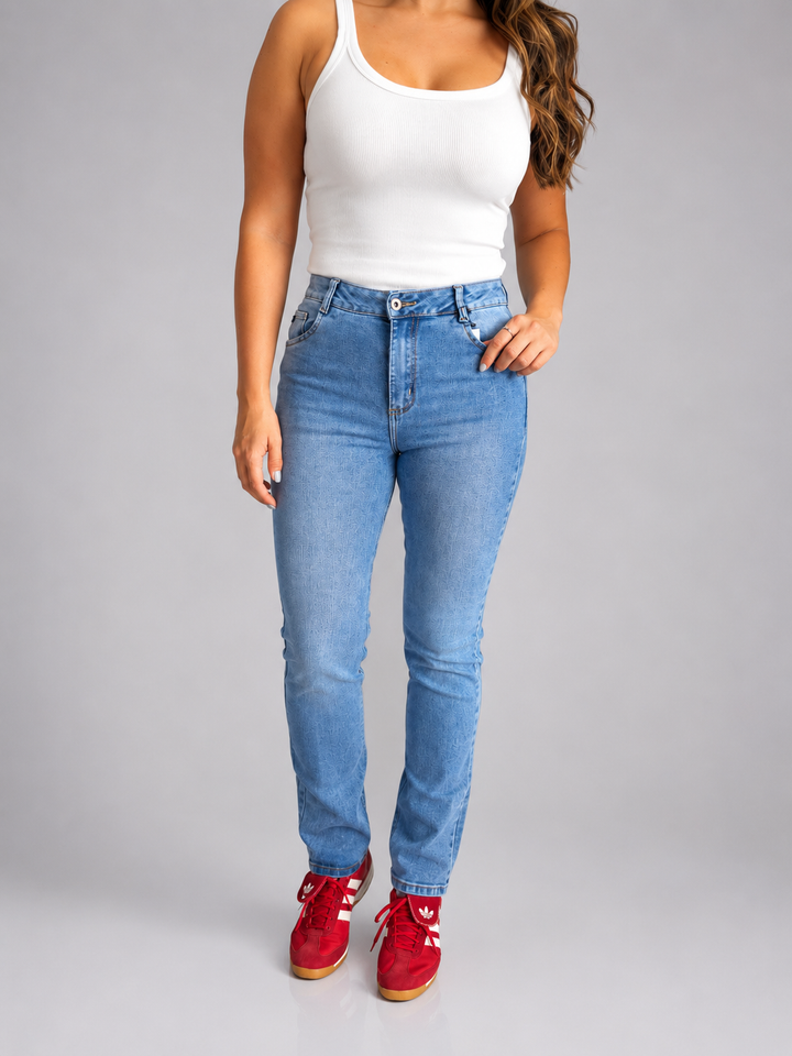 SLIM STRETCH — Azul Medio