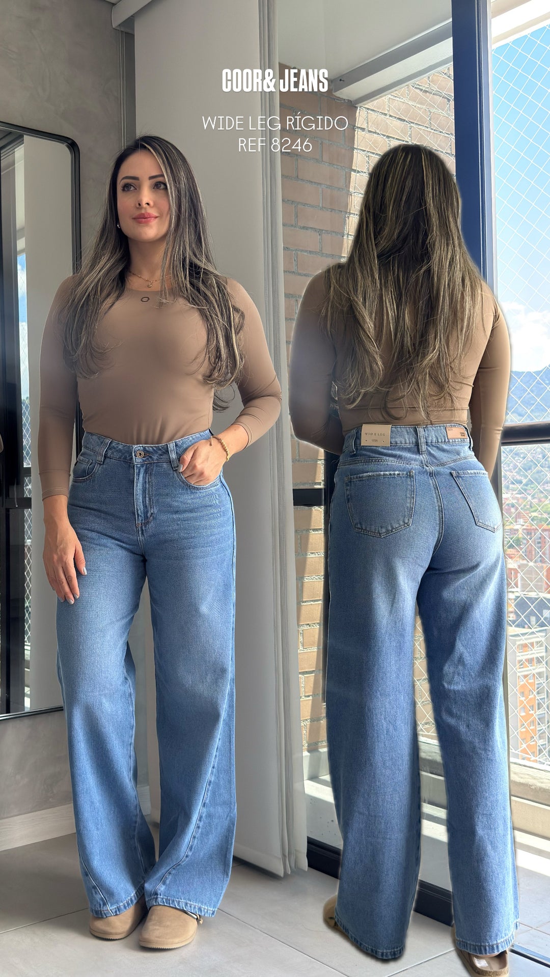 WIDE LEG RÍGIDO