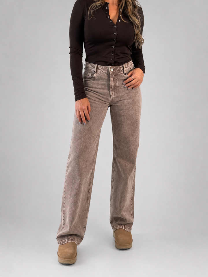 WIDE LEG RÍGIDO — Cloud Wash