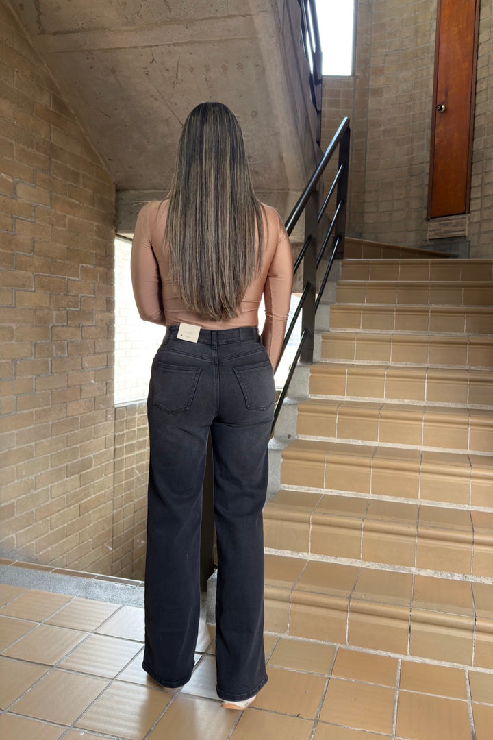 STRAIGHT WIDE STRETCH — Gris