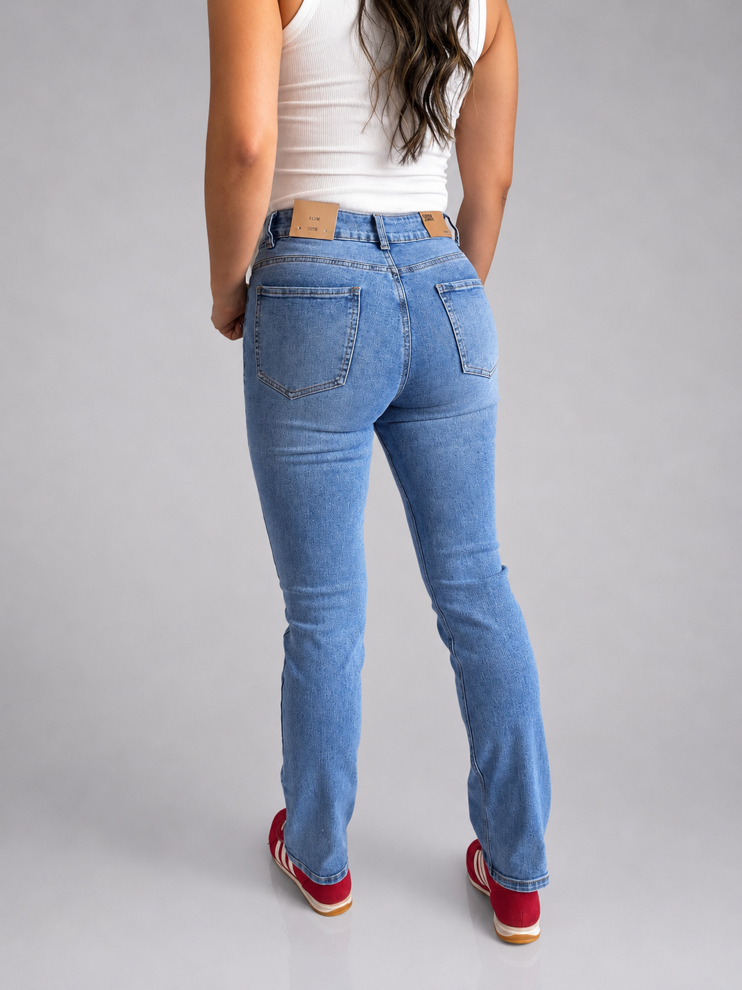 SLIM STRETCH — Azul Medio