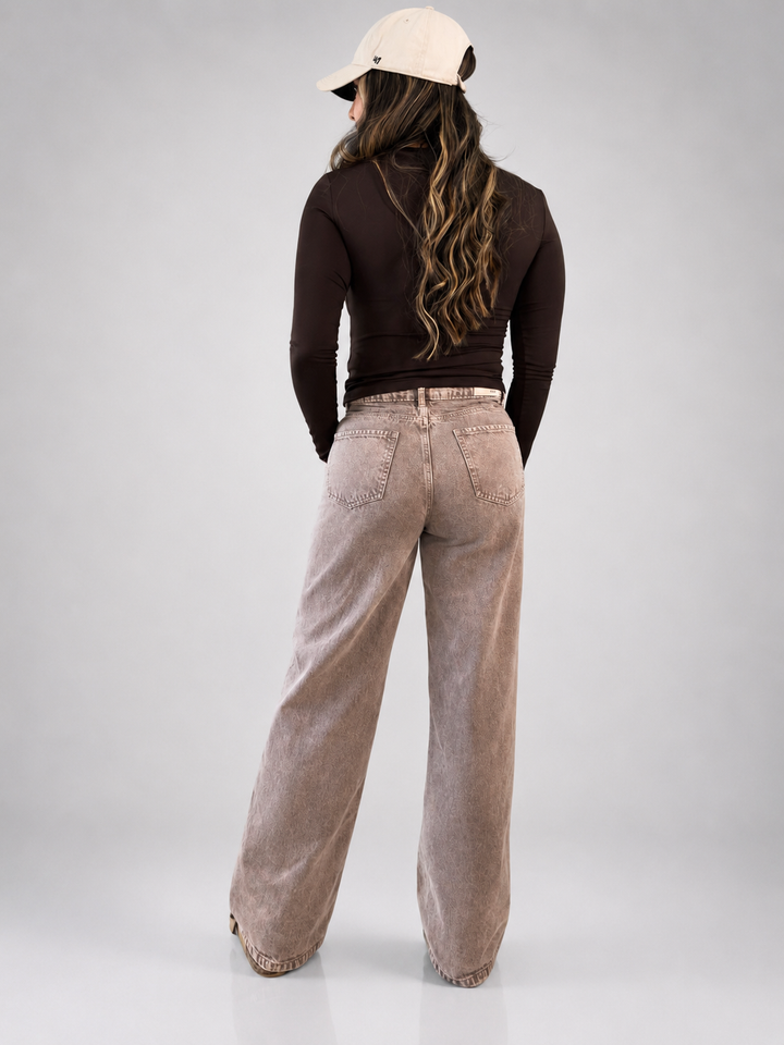 WIDE LEG RÍGIDO — Cloud Wash