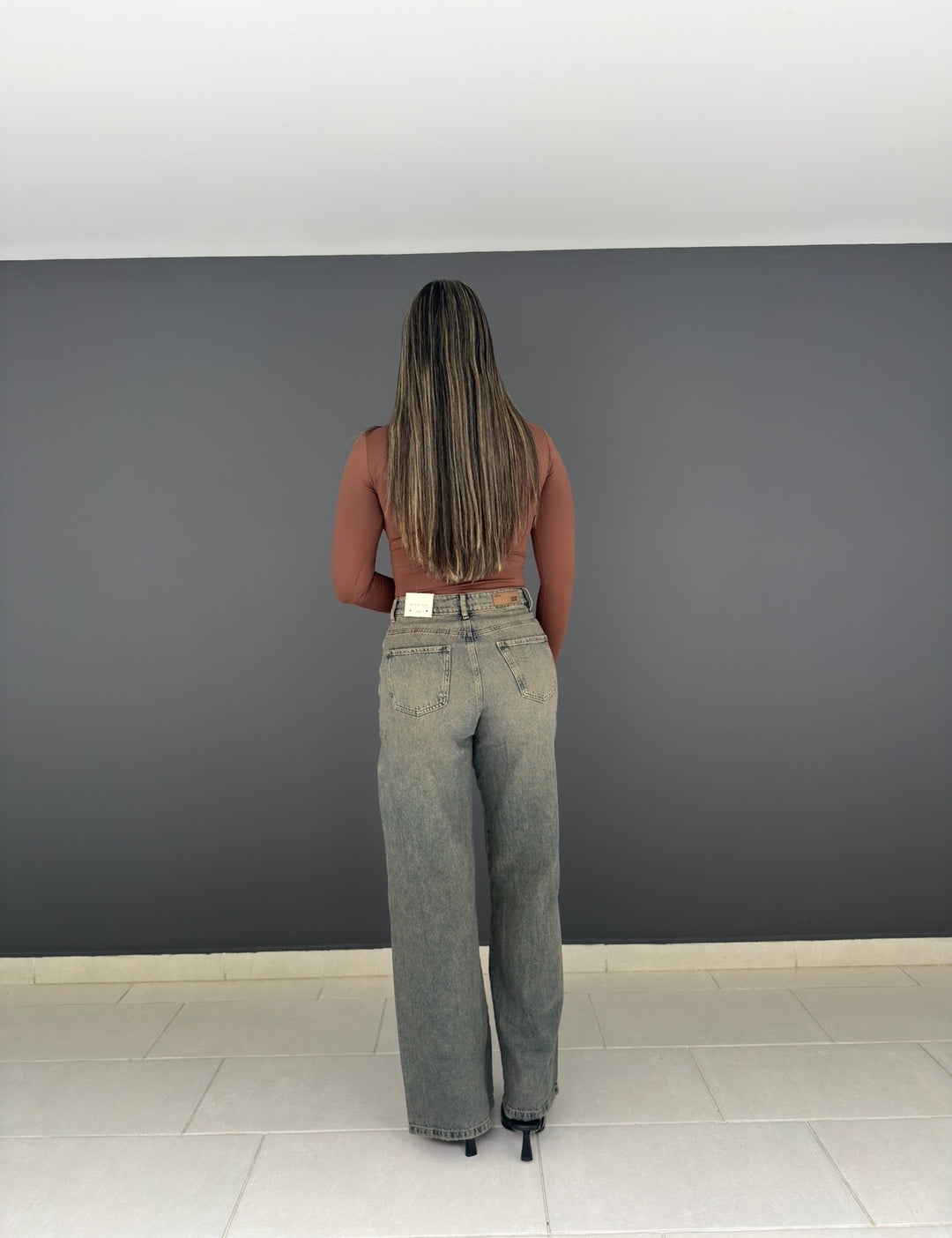 WIDE LEG RÍGIDO DIRTY