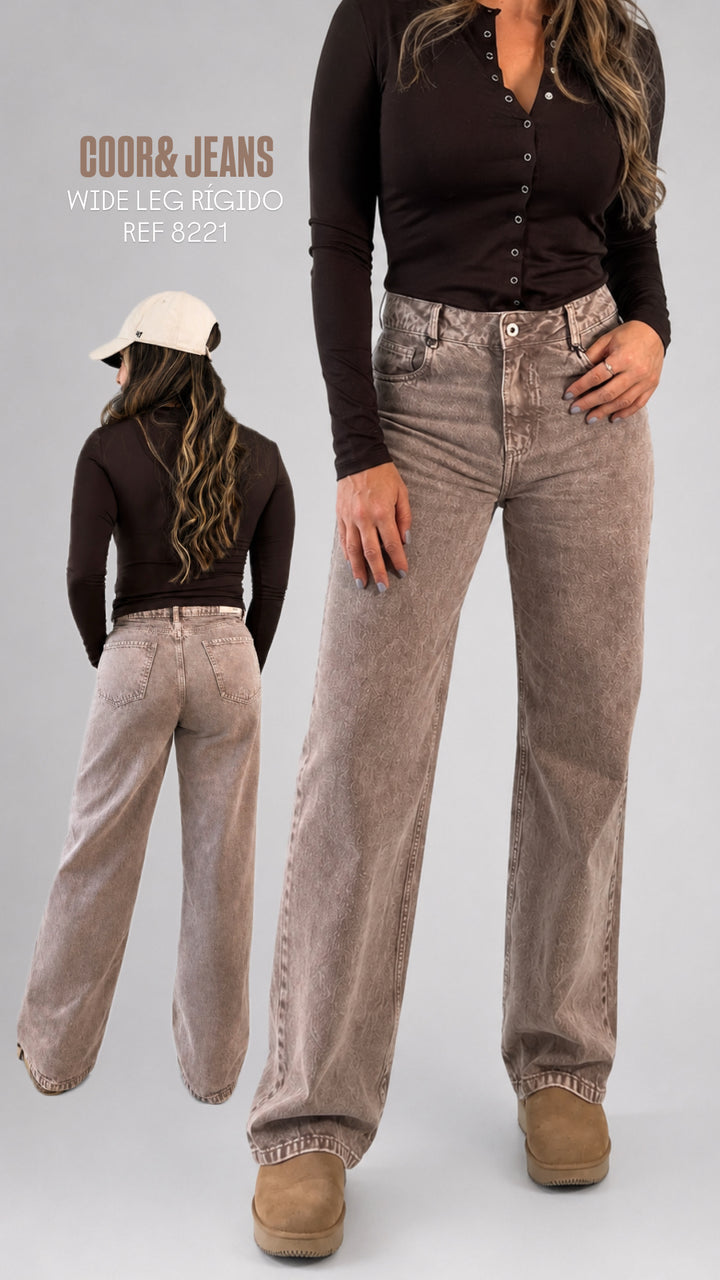 WIDE LEG RÍGIDO — Cloud Wash