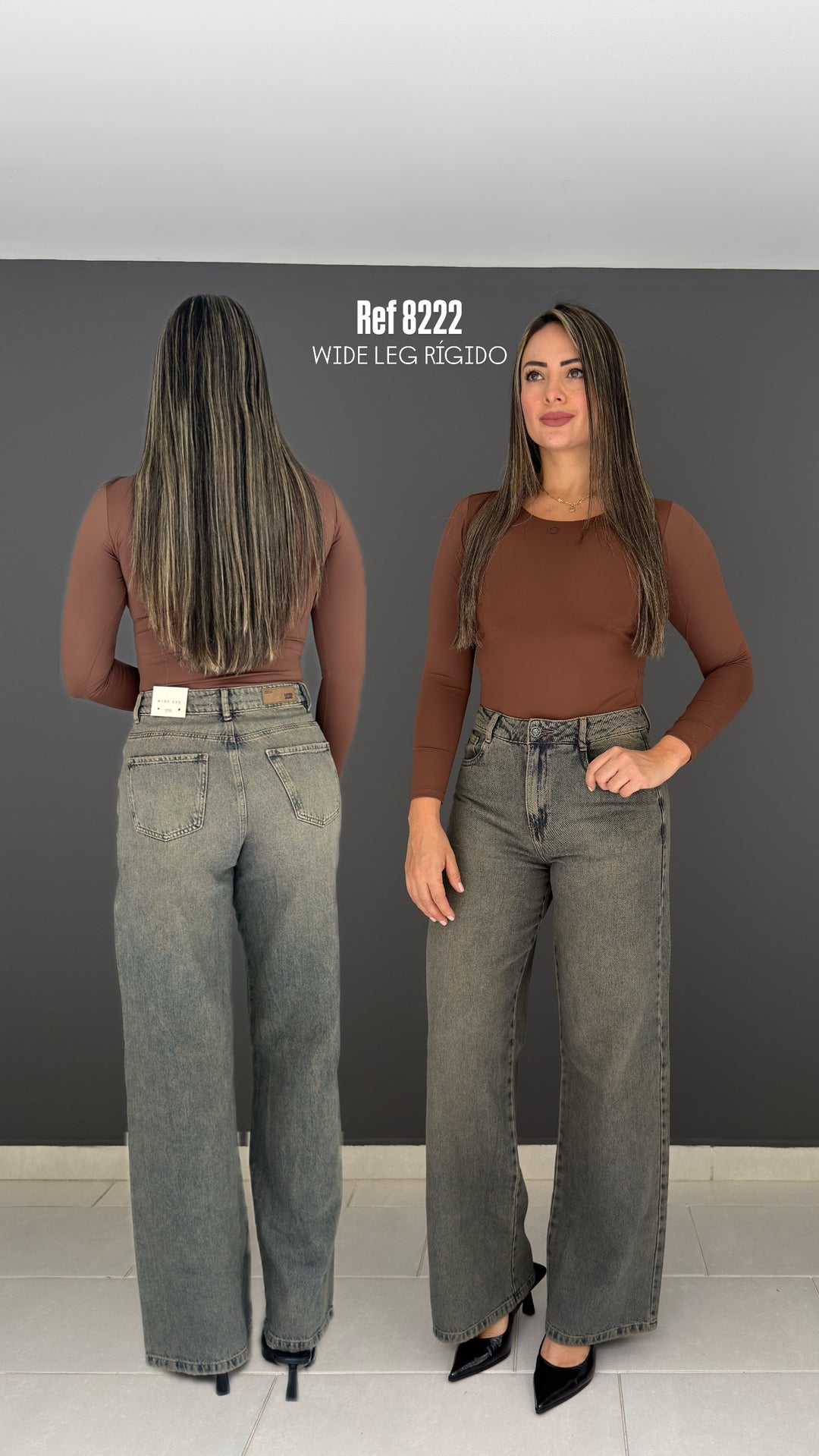 WIDE LEG RÍGIDO DIRTY