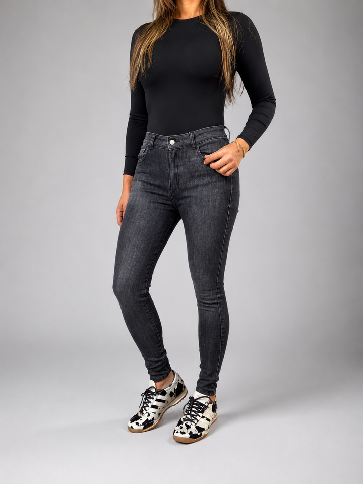 SKINNY STRETCH GRIS