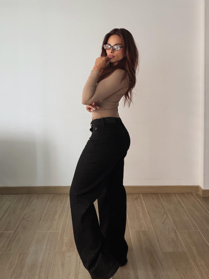 WIDE LEG NEGRO