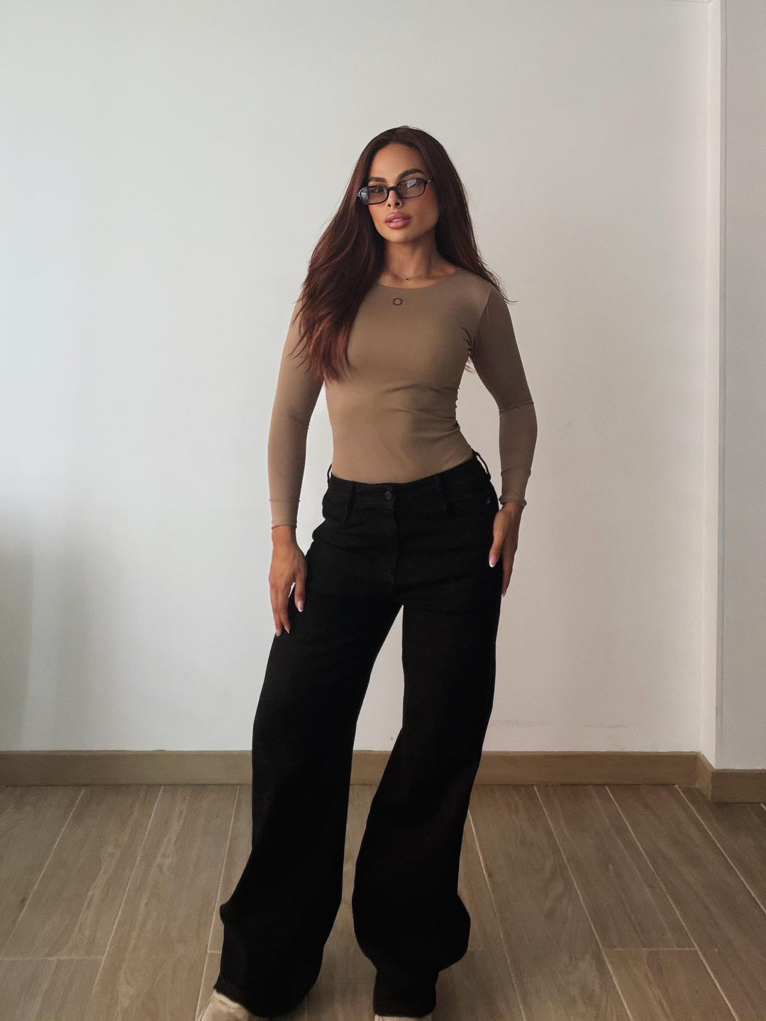 WIDE LEG NEGRO
